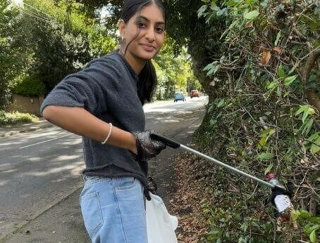 Litter Collecting