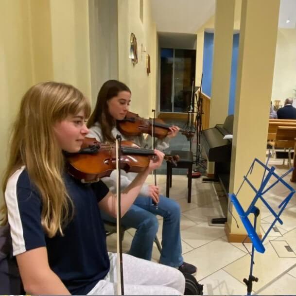Playing Music at Care Homes